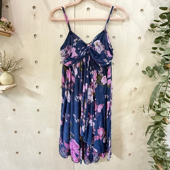 FREE PEOPLE Mirage Top Dress Size Large Convertible Straps High Low Hem Tunic - Picture 11 of 12